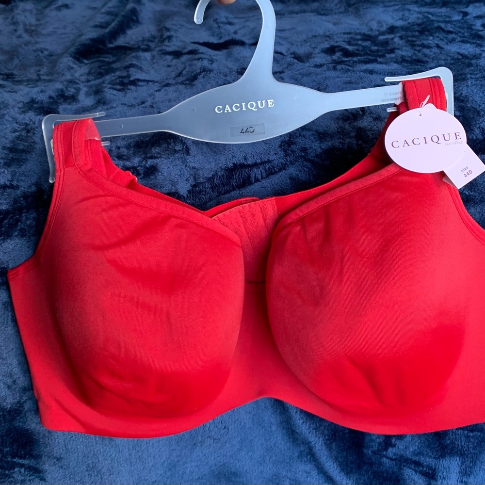 Cacique Ruby Red Women's Smooth Balconette Bra